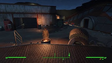 Fallout 4 companion falling off the Prydwen