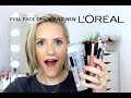 FULL FACE OF...Brand New L'oréal Products