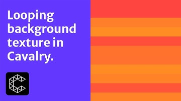 1 Minute Wonder | Create a colourful, looping background in Cavalry