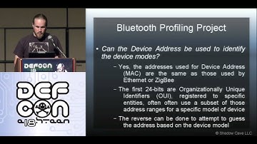 DEF CON 18 - JP Dunning - Breaking Bluetooth by Being Bored