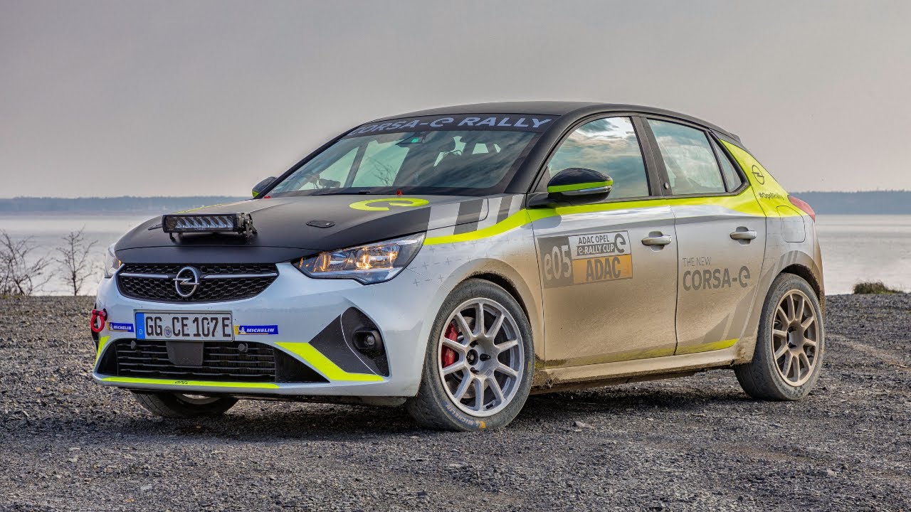 World's First Fully-Electric Rally Car Is the Corsa-E