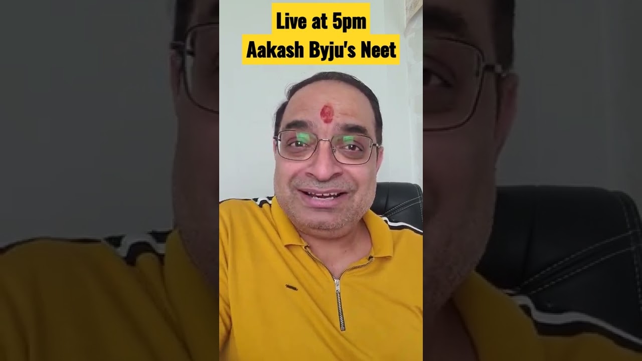 Smart Mock Test-5 | Aakash Byju's Neet | Live at 5pm