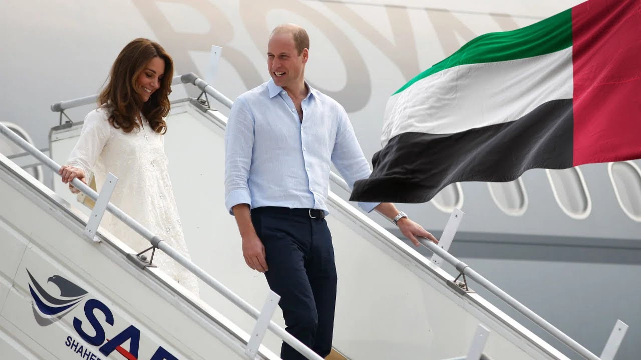 Prince William arrives in Dubai on his firstever trip to United Arab