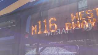 MTA BUS: 2021 Novabus LFS HEV [9778] M116 Bus @ East 116th Street & 3rd Avenue Manhattanville Depot