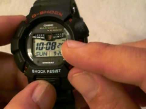 Casio G-Shock Mudman GW-9010-1 Rally Timer Watch