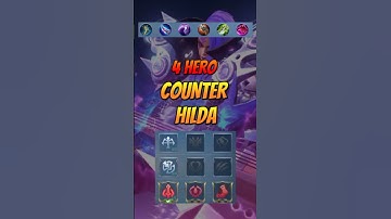 Counter Hero Hilda di Mobile Legends 2023 ❗❗❗#shorts #mobilelegends