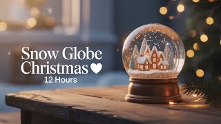 Snow Globe Christmas Ambience ❄️✨ 12 Hours of Peaceful Piano & Sparkling Holiday Lights screenshot 1