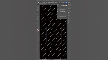 Watermark Pattern Making In Photoshop - Photoshop Tutorial