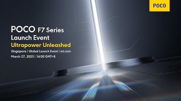 POCO F7 Series Global Launch Event