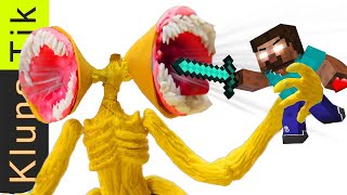Monster school: Minecraft Vs Siren Head Gold - Kluna tik eating Minecraft, Siren Head