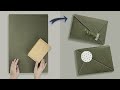 Gift Wrapping | 日本百貨商店禮物包裝教學—對角線包禮物（旋轉包裝禮物）