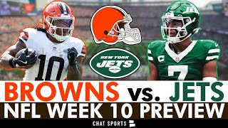Browns vs. Jets MAJOR Injury News, Preview, Score Prediction, Keys To Game | NFL Week 10 Matchup
