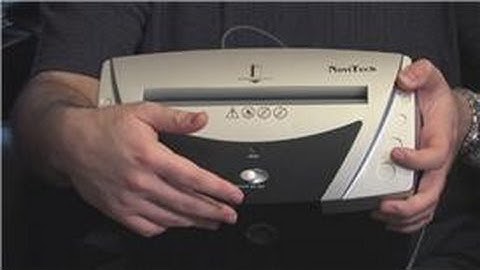 Computer Basics : How to Fix a Paper Shredder