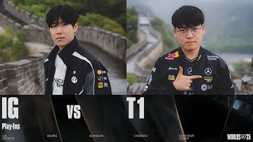 IG vs T1 | WORLDS 2025 | Play-Ins | Game 03 | Invictus Gaming vs T1