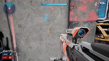 360 no scope in splitgate while playing with friends