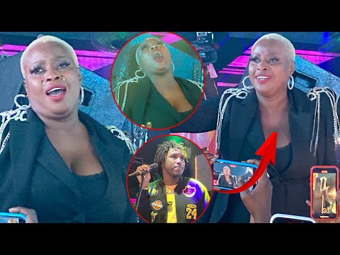 Ndeye Gueye verse de chaudes larmes avec Wally Seck au Vogue lors du chanson de son mari qui…