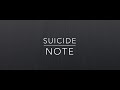 J3R3M3 Suicide Note