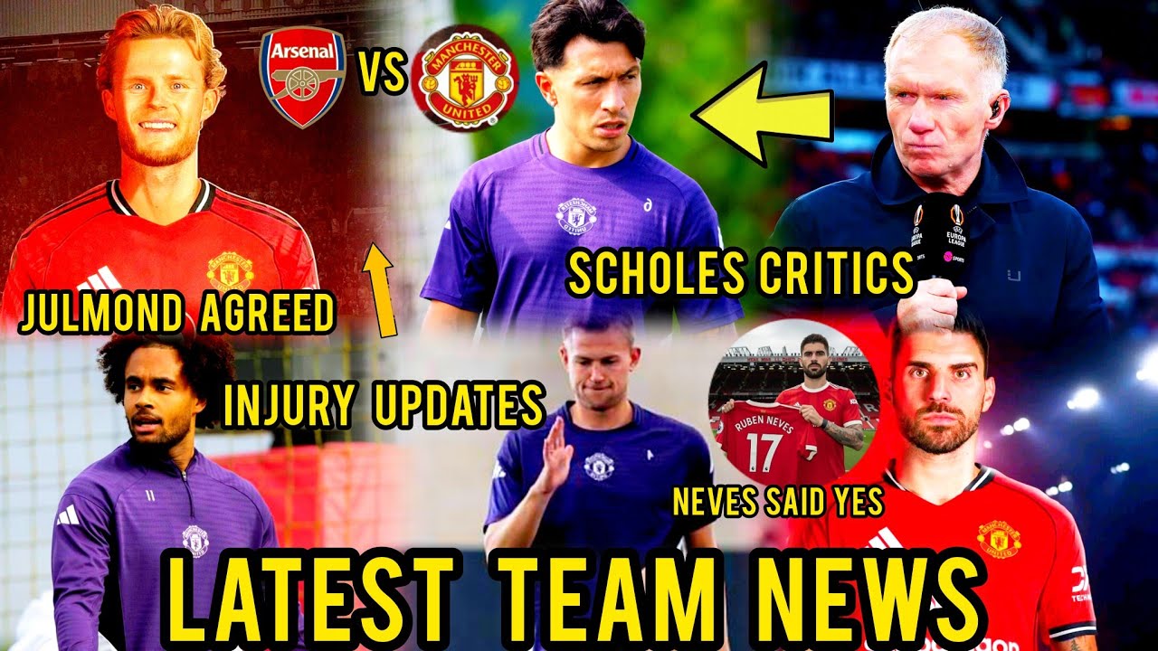BREAKING 🚨 United Injury Boost Ahead of Arsenal! Zirkzee EXIT, De Ligt Return&January Twists 