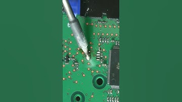 Replacing EEPROM #electronic #how #howto #smd #desoldering #soldering #video #solder #videos #eeprom