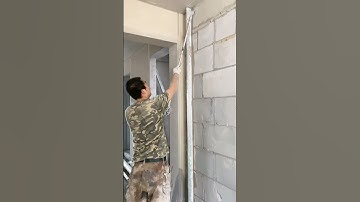 Wall plastering#shorts