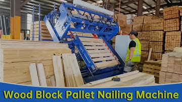 ZZCHRYSO Customer Case of Australia Country - Test Wood Pallet Nailing Machine with Stacking Machine