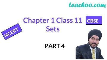 Sets Class 11 - Part 4 - Venn Diagram, Union, Intersection, Difference - Teachoo