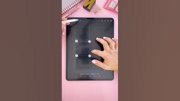 ✏️ How to Create a Pattern Grid Brush in Procreate | #Short