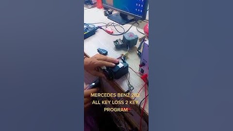 MERCEDE BENZ W202 ALL KEY LOSS PROGRAM WITH AUTEL IM608