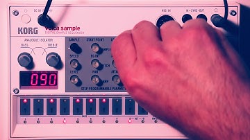 8 Volca Sample - making a song from scratch - performance