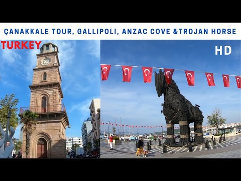 Çanakkale tour, Gallipoli, Anzac cove & Trojan horse.
