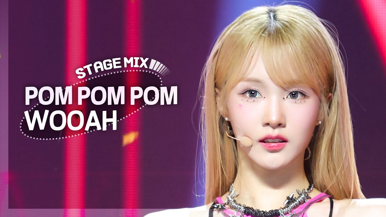 우아 Stage Mix] 우아 - 폼 폼 폼 (WOOAH - POM POM POM) - YouTube