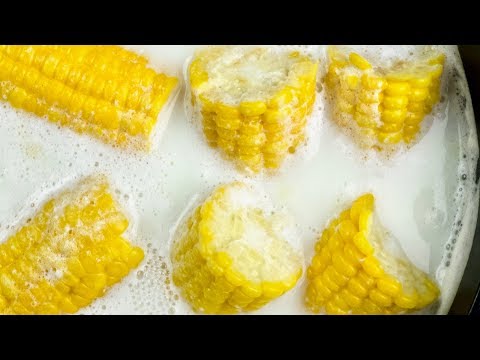 Видео: Шкампи са шкампима на жару и лингуица са кукурузом