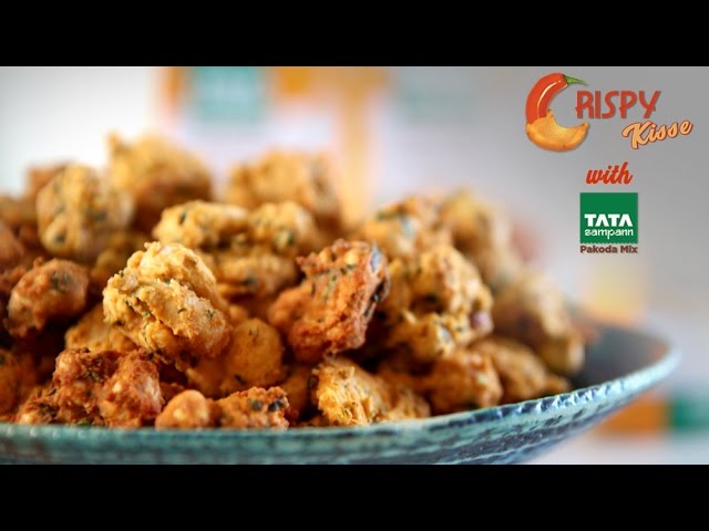 Nut Pakoda Recipe | Tata Sampann Low Oil Absorb Pakoda Mix | Crispy Kisse With Smita Deo | Rajshri Food