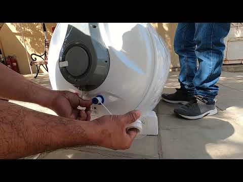 Installation of 100 liters water heater | Saudi Ceramics Water Heater Installation