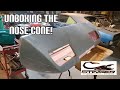 Stinger Fiberglass Daytona Nose Cone for the 1969 dodge Daytona clone Build! // Unboxing