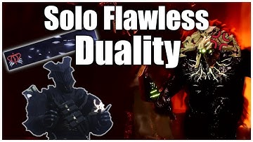 Solo Flawless Duality on Warlock! | Destiny 2 | Duality Dungeon