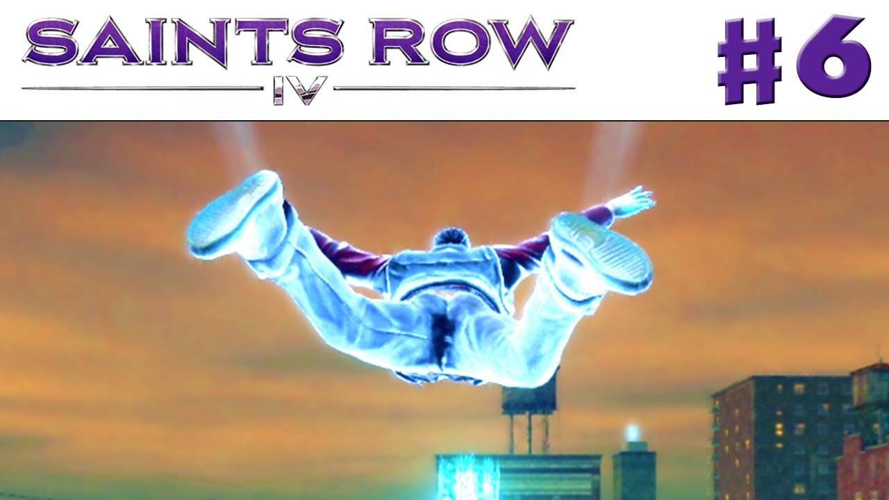 Saints Row IV - Gameplay Walkthrough Part 6 - Gliding Over the City (PC, Xbox 360, PS3)