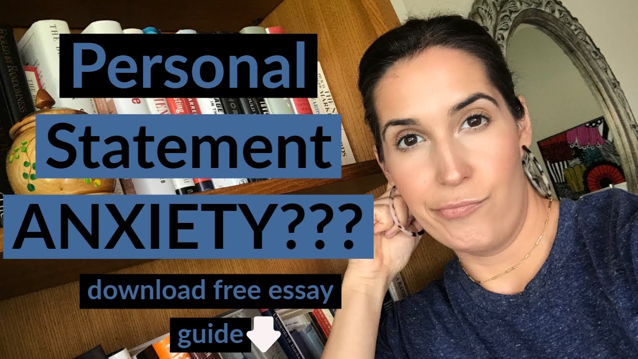 personal statement examples youtube