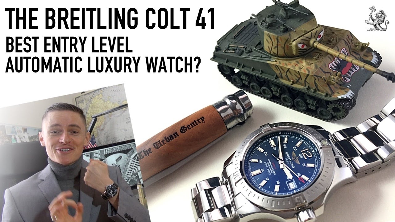 Dinkarville Consulaat kandidaat The Best Entry Level Automatic Luxury Watch? - The Breitling Colt 41 Review  (Ref. A1738811) - YouTube