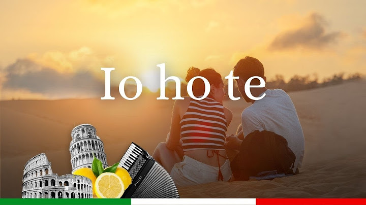 Io ho te - Audio 2 (Brano originale)