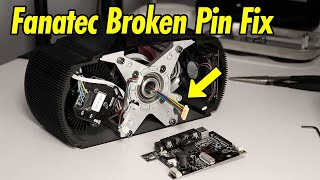 How to Fix Broken Pin on Fanatec Quick Release (Wheel Base)