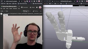 Human in the loop robotic hand imitation
