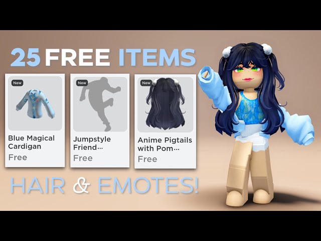 ⚠HURRY GET THESE *FREE* NEW UGC HAIRS! ✨ROBLOX FREE AVATAR UGC ITEMS 