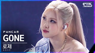 [안방1열 직캠4K] 로제 'GONE' (ROSÉ FanCam)│@SBS Inkigayo_2021.03.14.