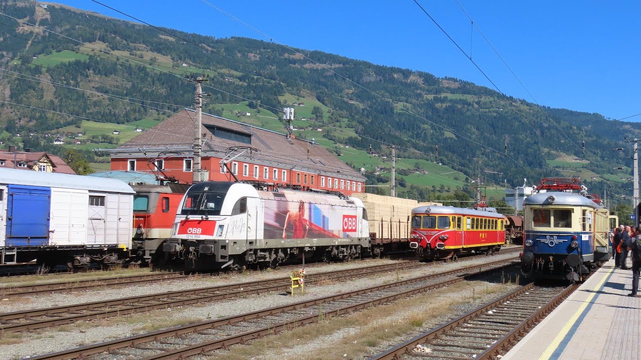 Trainspotting lungo la ferrovia della valle del Drava - Züge entlang der Drautalbahn