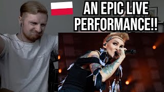 Reaction To Agnieszka Chylińska - Kiedy Powiem Sobie Dość Poland Rock 2019