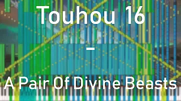 [Black MIDI] Touhou 16 - A Pair Of Divine Beasts | Exactly 180K Notes | MBMS & Kooijermax