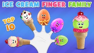 Ice Cream Finger Family Song | Daddy Finger Rhyme