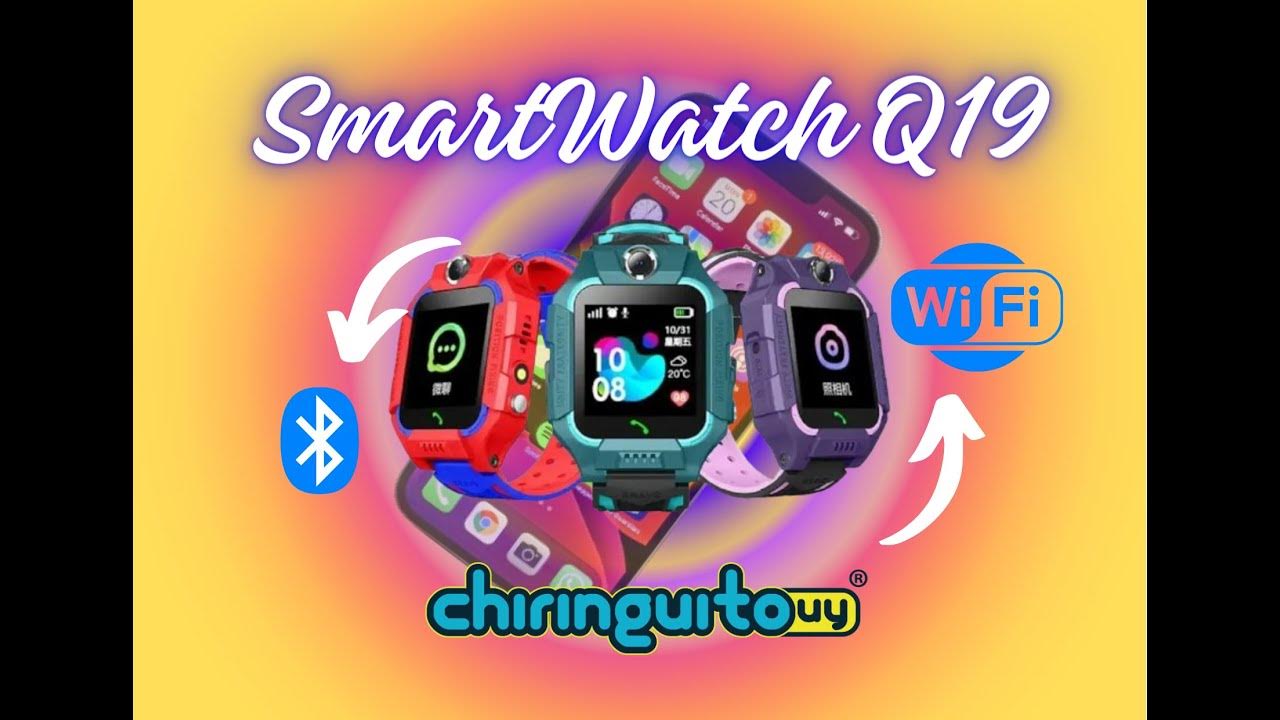Comprar Smartwatch Q19 - Violeta - Reloj para niños - Cámara