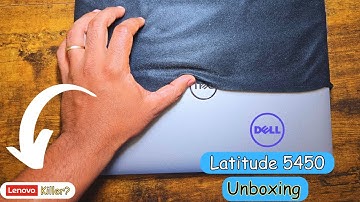 Unboxing a DELL Latitude 5450 - Better than Thinkpad? 🤔